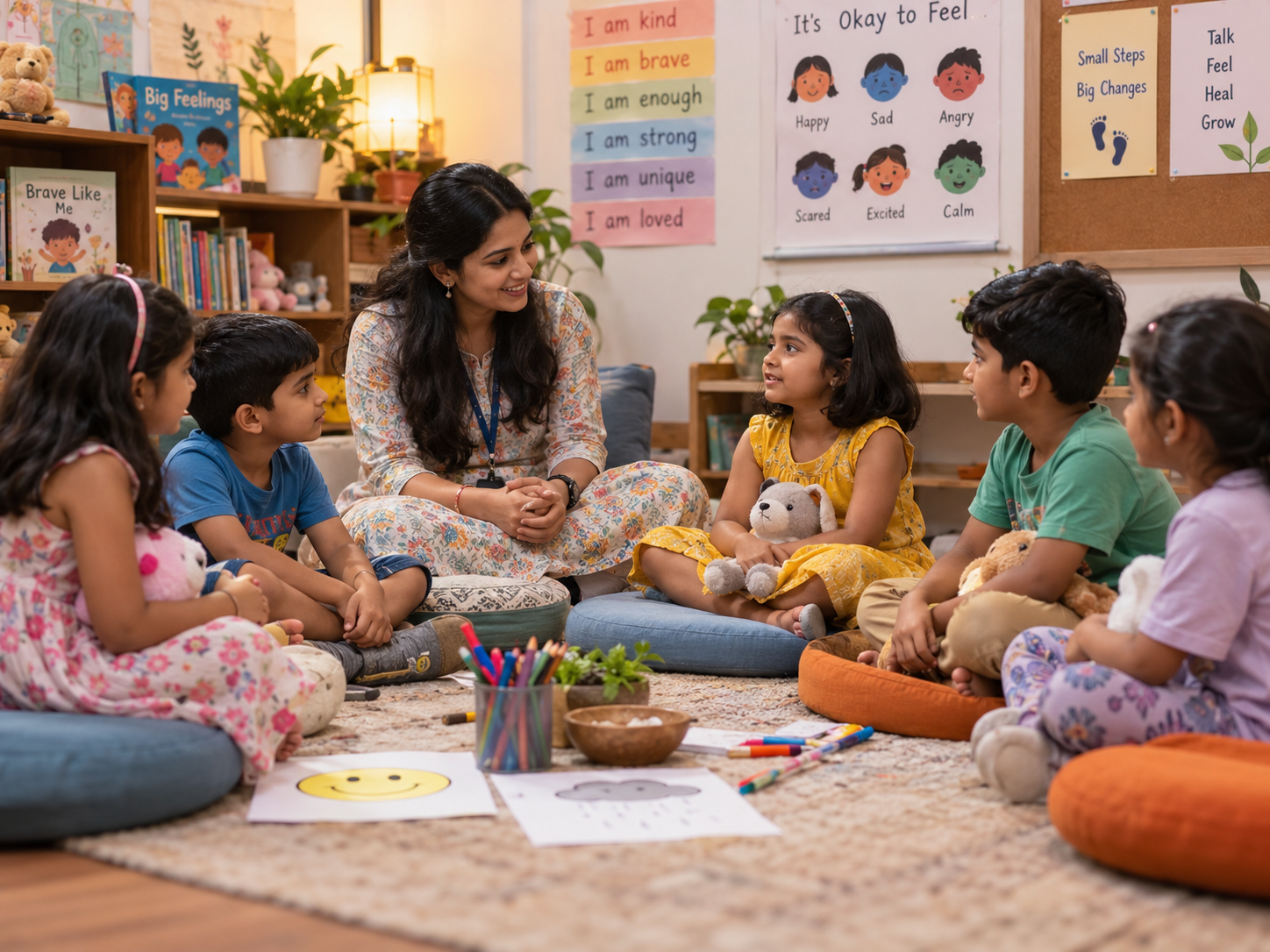 Group therapy for children